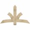 Ekena Millwork Davenport Rough Sawn Timber Gable Bracket, Douglas Fir, 60"W x 38"H x 2"D x 6"F, 15/12 Pitch GBW060X38X0206DAV00RDF - alternate 1
